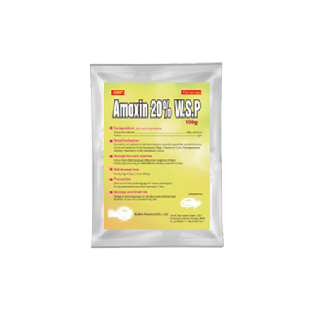 Amoxin 20% W.S.P - Đặc trị bệnh đường tiêu hóa và hô hấp