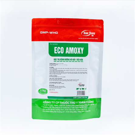 ECO AMOXY - ĐẶC TRỊ THƯƠNG HÀN, PHÂN XANH, PHÂN TRẮNG, NHỚT VÀNG