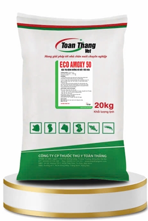 ECO AMOXY 50 (PREMIX) - Special treatment for respiratory and digestive diseases.