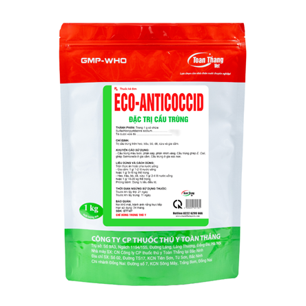 ECO-ANTICOCCID - ĐẶC TRỊ CẦU TRÙNG