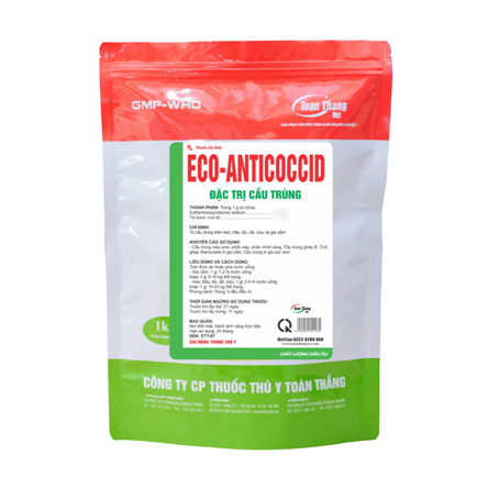 ECO-ANTICOCCID - ĐẶC TRỊ CẦU TRÙNG