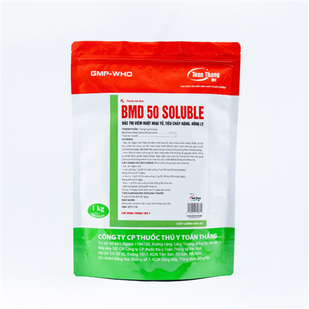 BMD 50 SOLUBLE- Long đờm, giảm ho, tăng sức đề kháng