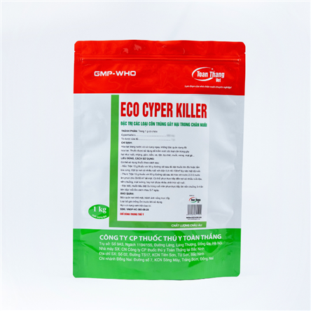 ECO - CYPER KILLER - Đặc trị các loại côn trùng gây hại trong chăn nuôi.