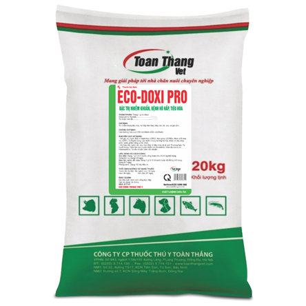 ECO - DOXI PRO PREMIX - Đặc trị nhiễm khuẩn, bệnh hô hấp, tiêu hóa
