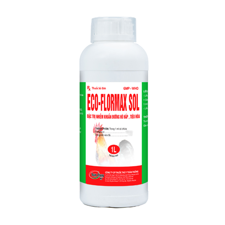 Eco Flor Max Sol - Treatment for Respiratory and Gastrointestinal Bacterial Infections