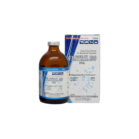FLOTRIL 100 INJ - Phòng và trị các bệnh đường tiêu hóa, hô hấp