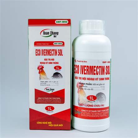 ECO - IVERMECTIN SOL - Đặc trị nội, ngoại ký sinh trùng