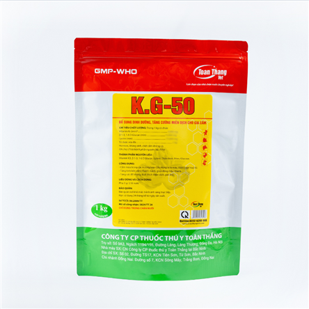 K.G-50 - Hỗ trợ điều trị bệnh cầu trùng, tăng cường miễn dịch