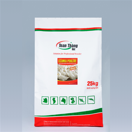 ECOMIX POULTRY - THỨC ĂN BỔ SUNG VITAMIN VÀ KHOÁNG CHẤT CHO GIA SÚC, GIA CẦM