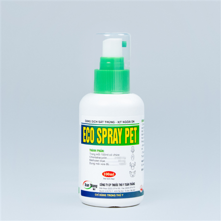 ECO - SPRAY PET  - Xịt trị ghẻ, ve rận, bọ chét trên chó.