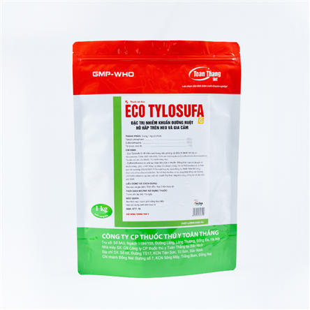 ECO TYLOSUFA - ĐẶC TRỊ NHIỄM KHUẨN ĐƯỜNG HÔ HẤP